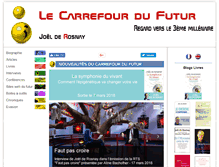 Tablet Screenshot of carrefour-du-futur.com